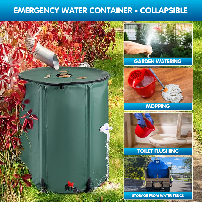 Emergency Water container - Collapsible (53 Gal / 200 liters)